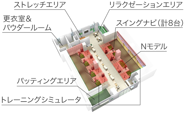 施設の様子 Buzz Golf The Lesson Studio バズゴルフ ザ レッスンスタジオ 神戸六甲道店 施設の様子 Buzz Golf The Lesson Studio バズゴルフ ザ レッスンスタジオ 神戸六甲道店